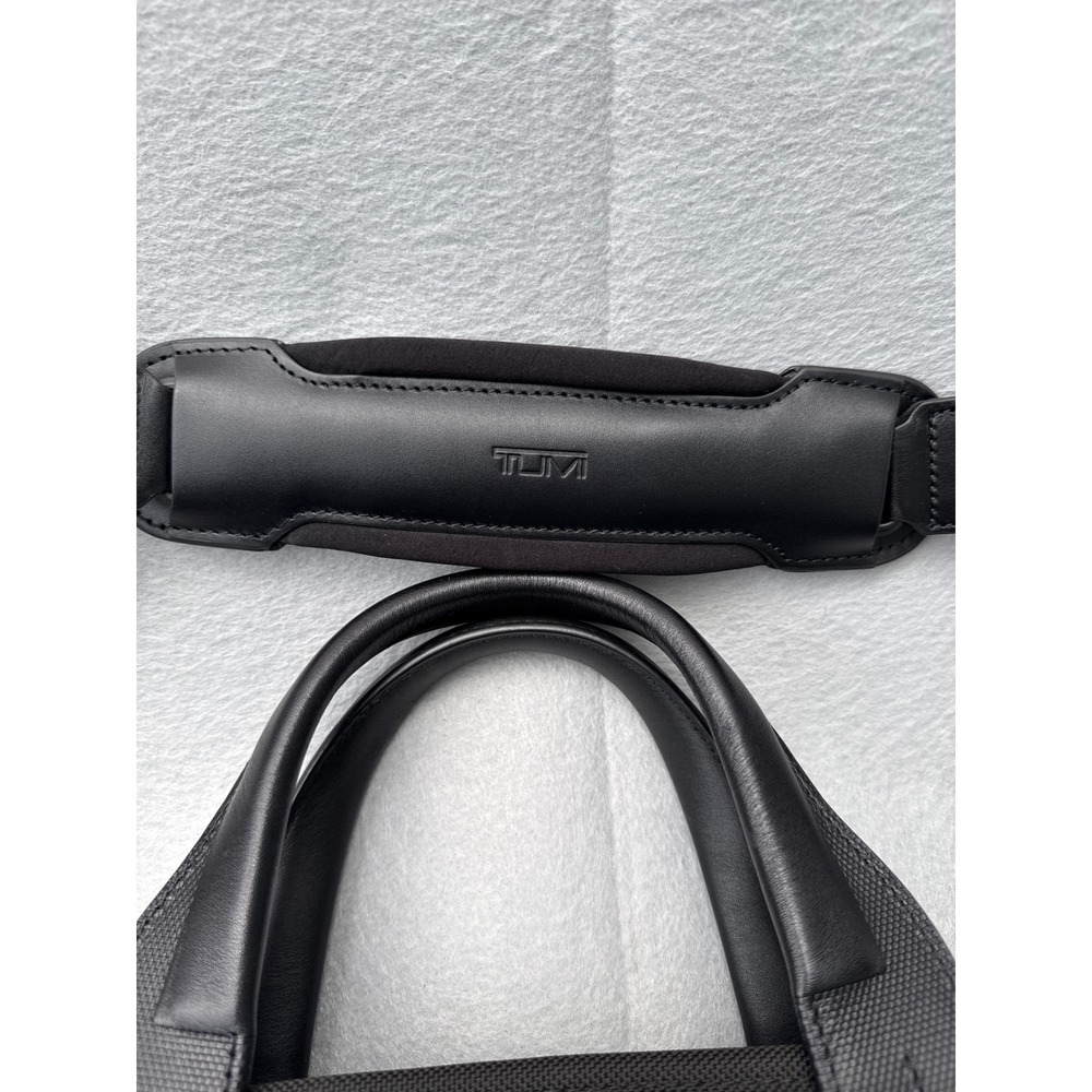 Tumi Alpha II Briefcase Travel Expandable Ballistic Nylon Laptop Bag Business - Picture 7 of 13